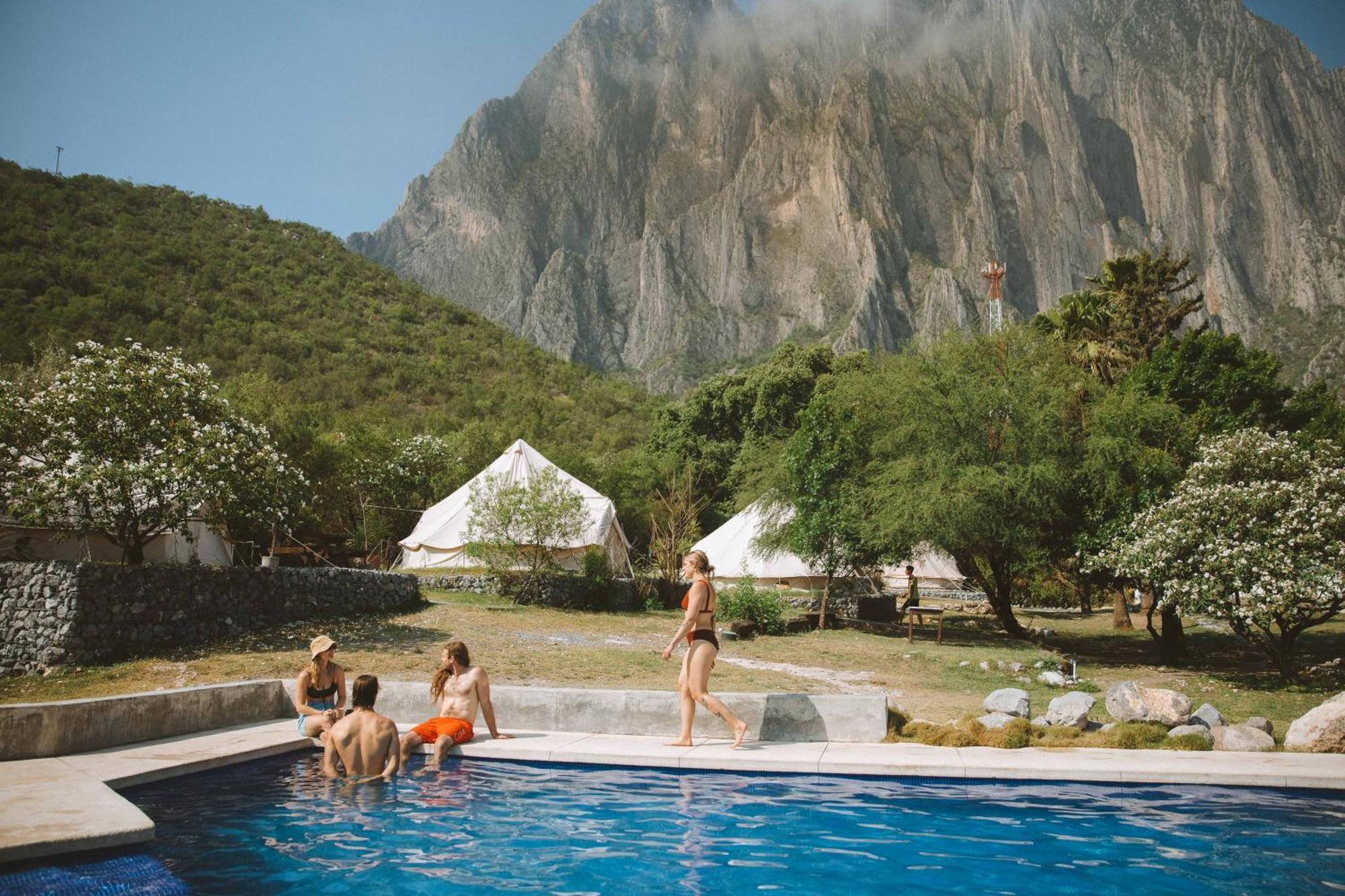La Posada En El Potrero Chico Hidalgo  Dış mekan fotoğraf